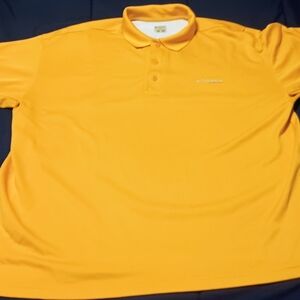 Columbia Men's Vibrant Orange Polo